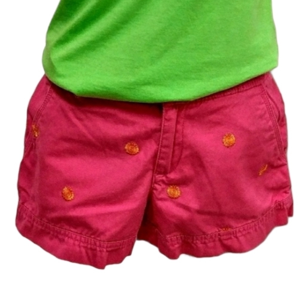 Lilly Pulitzer Embroidered Sun Shorts 0